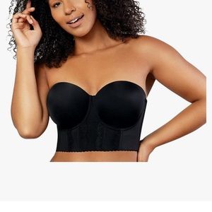 PARFAIT Elissa Full Bust &  Full Figure Strapless Longline Bra SZ 36DD - NWT